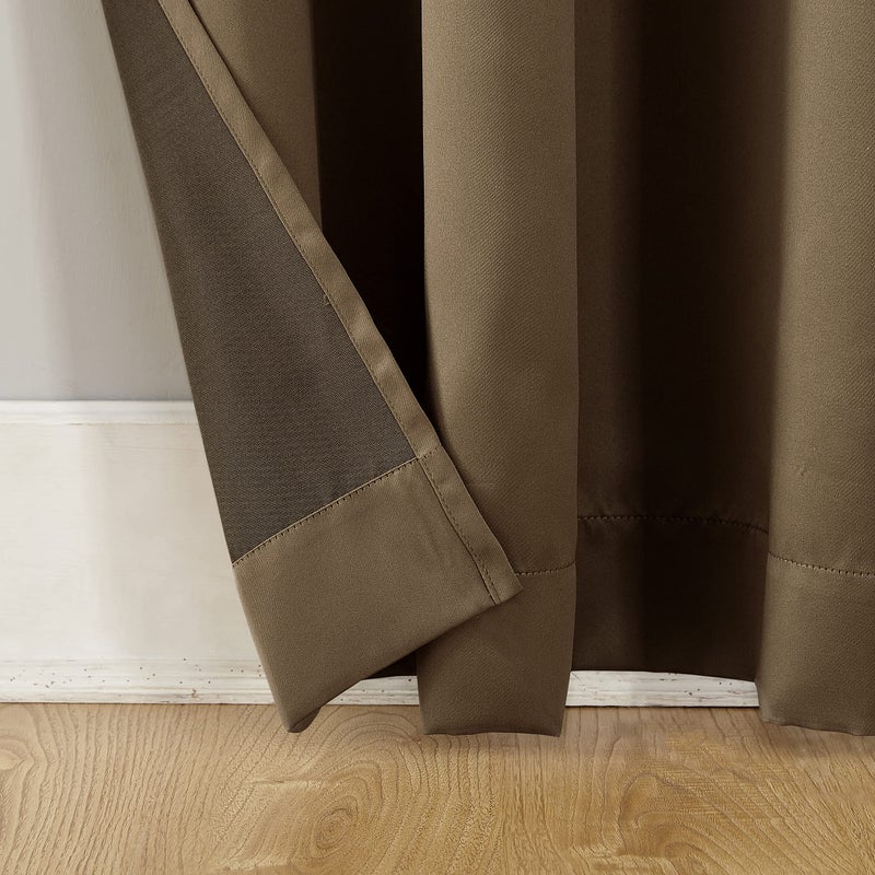 Sun Zero Barrow Energy Efficient Rod Pocket Curtain Single Panel - Image 3